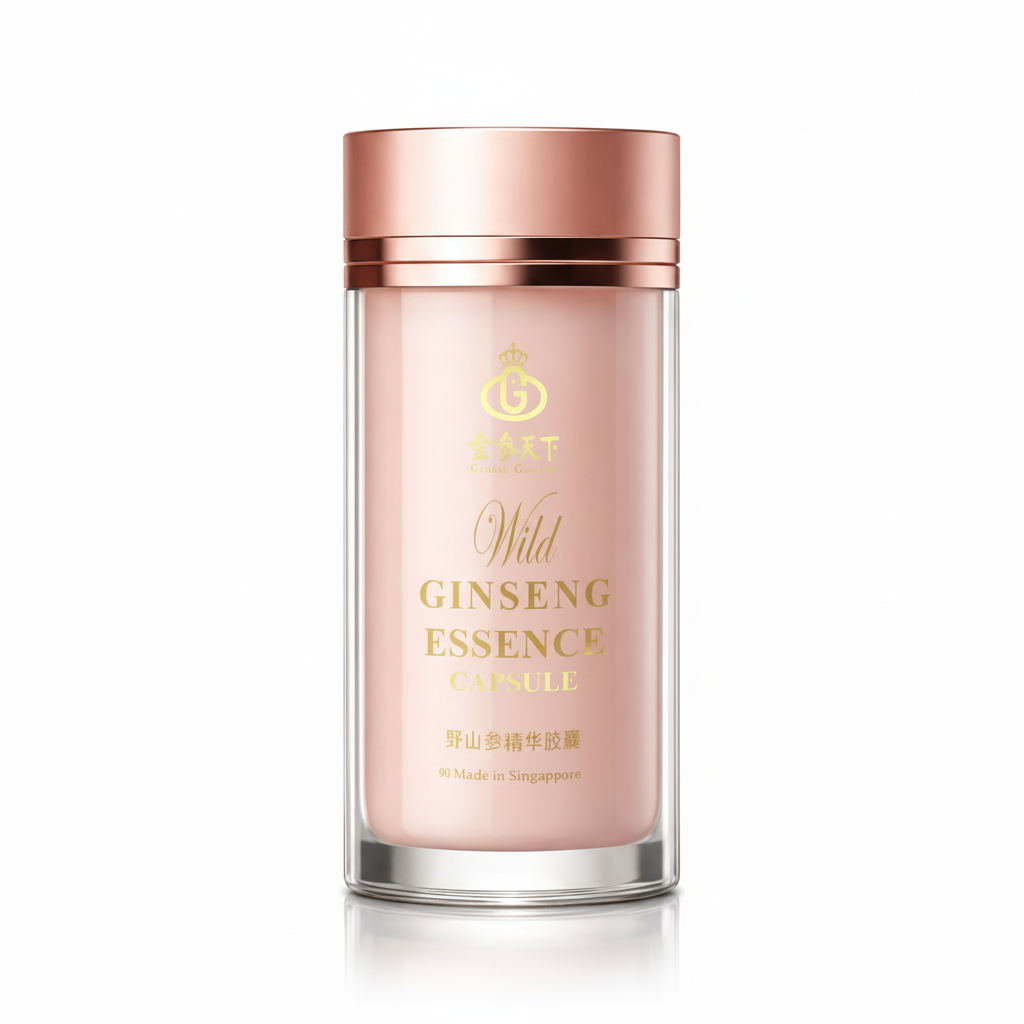 野山参精华胶囊 (90粒/瓶) | Wild Ginseng Essence Capsule (90 Capsules/Bottle)