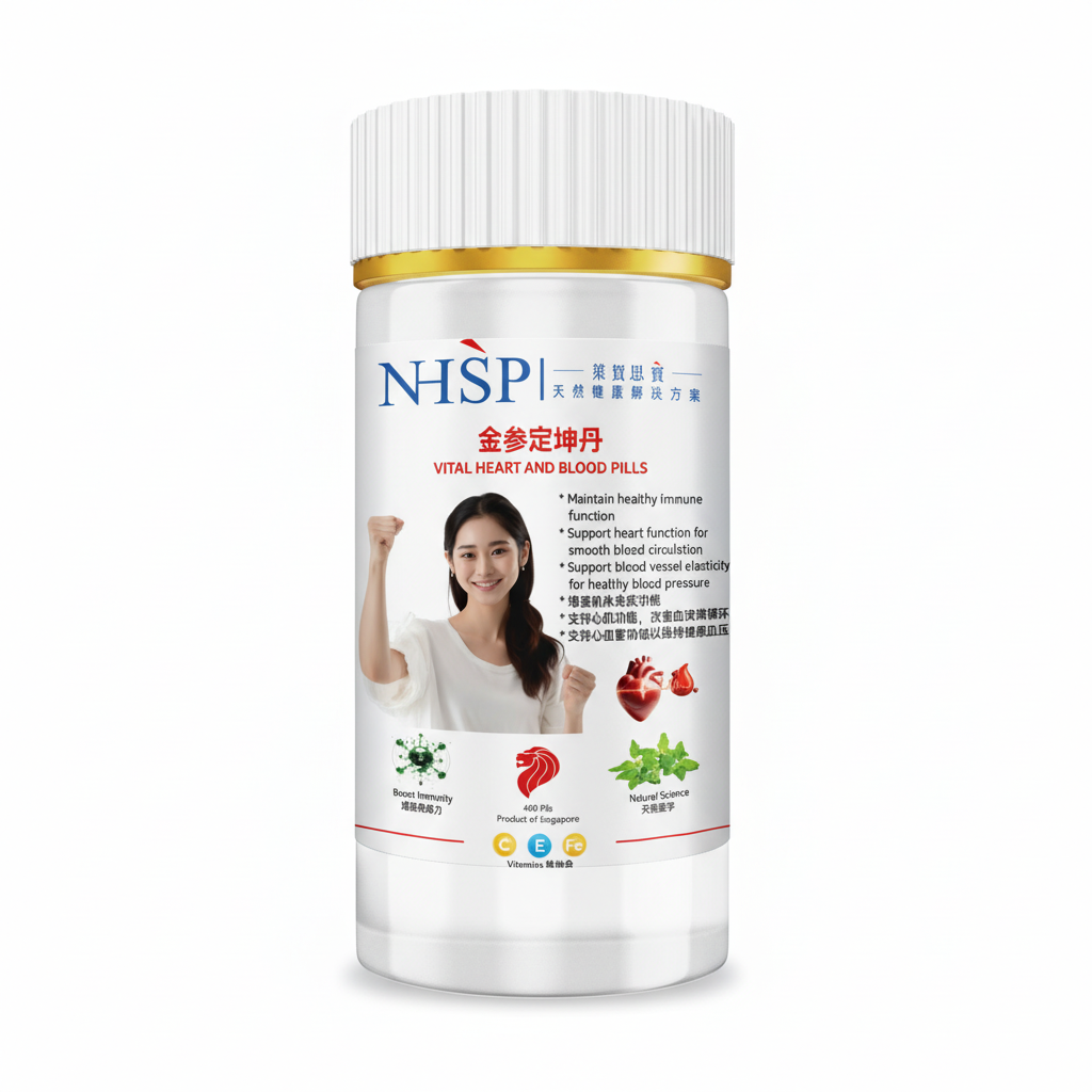 金参定坤丹 | Vital Heart and Blood Pills